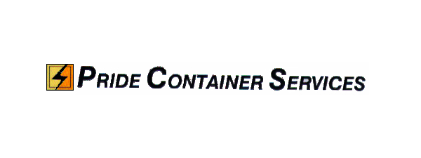 Pridecontainer logo white
